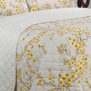 Kit: 1 Cobre-leito Queen + 2 Porta-travesseiros 150 fios - Hanami S�phia - Dui Design