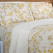 Kit: 1 Cobre-leito Queen + 2 Porta-travesseiros 150 fios - Hanami S�phia - Dui Design