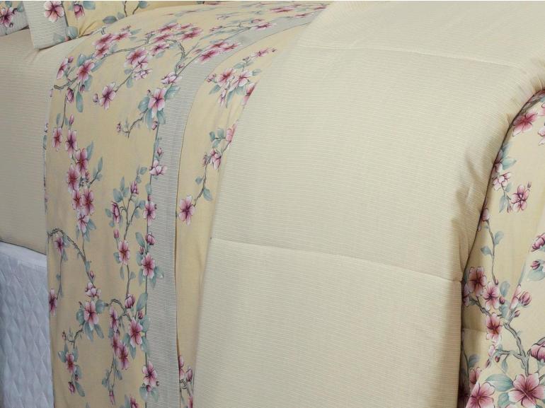 Jogo de Cama Queen 150 fios - Hanami Vintage - Dui Design