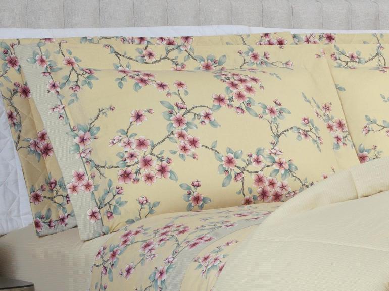 Jogo de Cama Queen 150 fios - Hanami Vintage - Dui Design