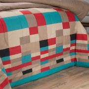 Jogo de Cama Solteiro 150 fios - Helsinque Bege - Dui Design