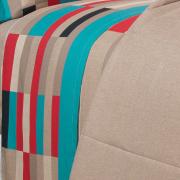 Jogo de Cama Solteiro 150 fios - Helsinque Bege - Dui Design