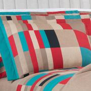 Jogo de Cama Solteiro 150 fios - Helsinque Bege - Dui Design