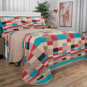Enxoval Solteiro com Cobre-leito 5 peas 150 fios - Helsinque Bege - Dui Design