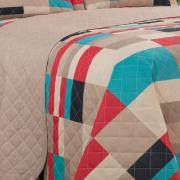 Enxoval Solteiro com Cobre-leito 5 peas 150 fios - Helsinque Bege - Dui Design