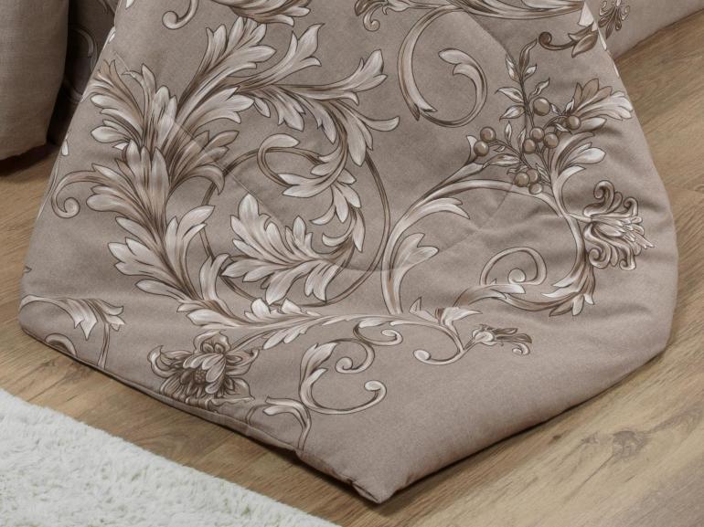 Edredom King Percal 180 fios - Imperiale Bege - Dui Design