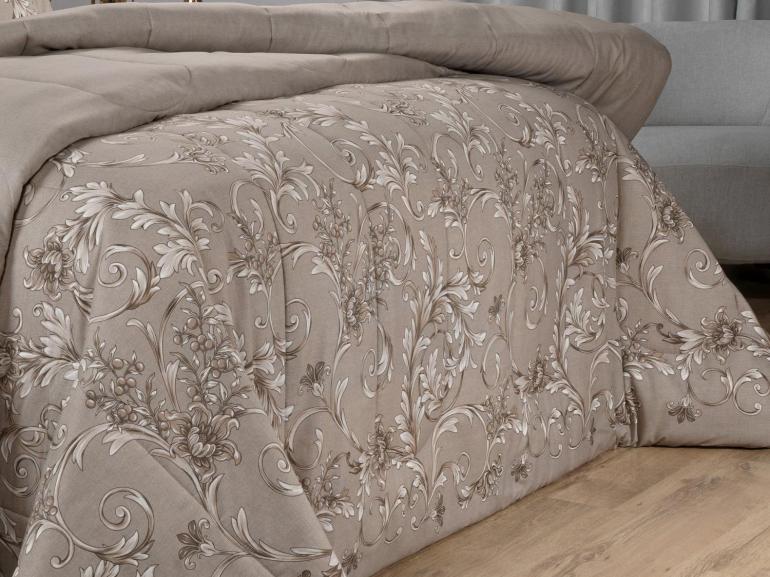 Edredom King Percal 180 fios - Imperiale Bege - Dui Design