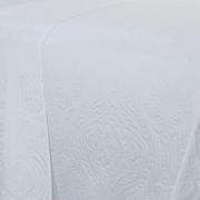 Kit: 1 Cobre-leito Casal Bouti de Microfibra Ultrasonic + 2 Porta-travesseiros - Imperio Branco - Dui Design