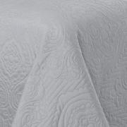 Kit: 1 Cobre-leito King Bouti de Microfibra Ultrasonic + 2 Porta-travesseiros - Império Cinza - Dui Design