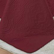 Kit: 1 Cobre-leito Solteiro Bouti de Microfibra Ultrasonic + 1 Porta-travesseiro - Imperio Rosa Barroque - Dui Design