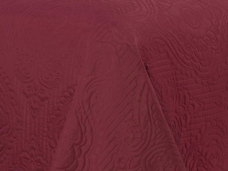 Kit: 1 Cobre-leito Solteiro Bouti de Microfibra Ultrasonic + 1 Porta-travesseiro - Imperio Rosa Barroque - Dui Design