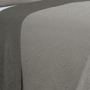 Kit: 1 Cobre-leito King Bouti de Microfibra Ultrasonic + 2 Porta-travesseiros - Império Stone - Dui Design