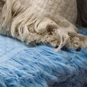Colcha Avulsa Casal In Design com Franja - Varias Cores - Buddemeyer