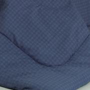 Edredom Queen Percal 200 fios - Ipsum Xadrez Indigo - Dui Design
