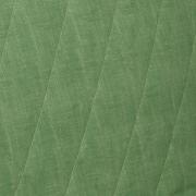 Enxoval Solteiro com Cobre-leito 5 peças Percal 200 fios - Ipsum Verde Celadon - Dui Design