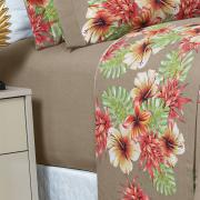 Jogo de Cama King Percal 180 fios - Itapua Stone - Dui Design