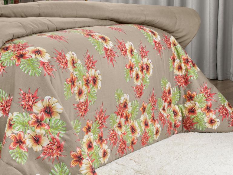 Jogo de Cama King Percal 180 fios - Itapua Stone - Dui Design