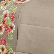 Jogo de Cama King Percal 180 fios - Itapua Stone - Dui Design