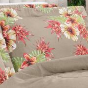 Jogo de Cama King Percal 180 fios - Itapua Stone - Dui Design