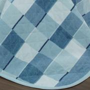 Kit: 1 Cobre-leito Casal + 2 Porta-travesseiros 150 fios - Jasper Indigo - Dui Design
