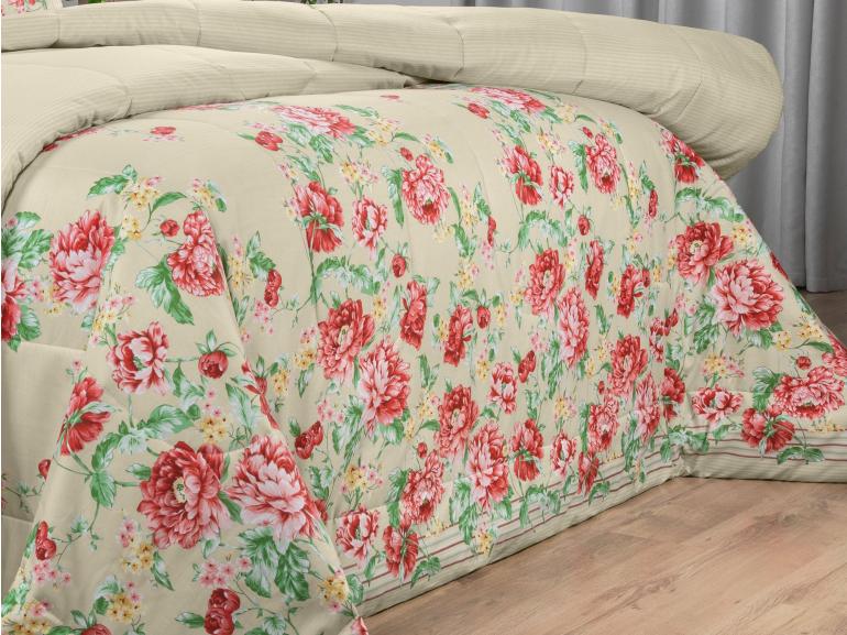 Jogo de Cama King 150 fios - Joana Carmin - Dui Design