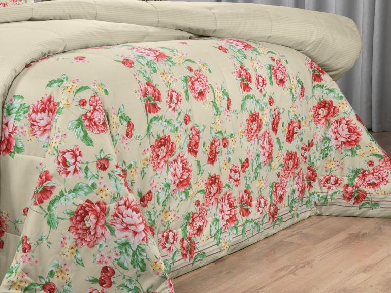 Edredom Queen 150 fios - Joana Carmin - Dui Design