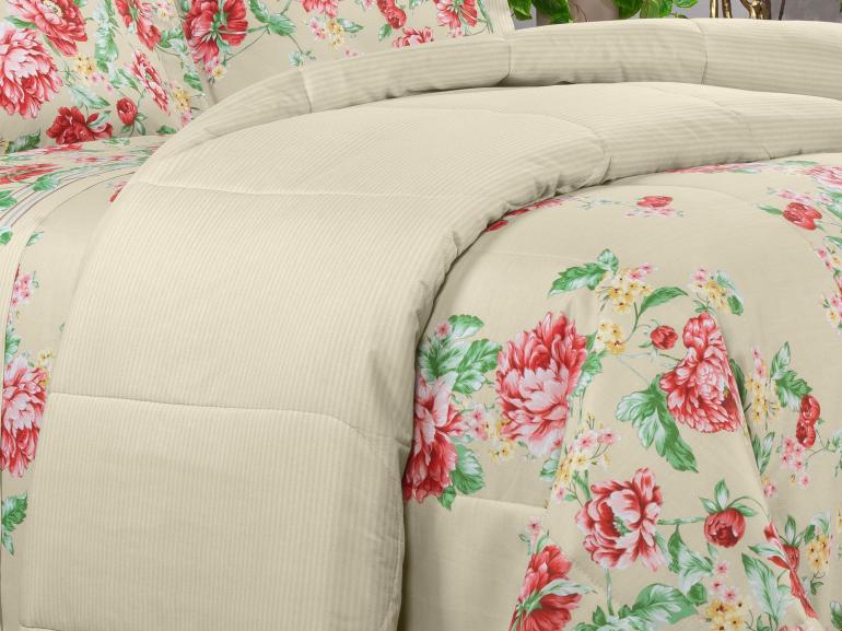 Edredom Queen 150 fios - Joana Carmin - Dui Design