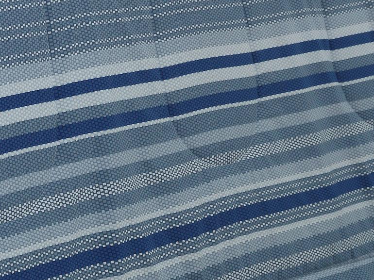 Edredom Solteiro Percal 200 fios - Kaori Azul - Dui Design