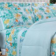Edredom King 150 fios - Kezia Acqua - Dui Design