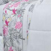 Jogo de Cama King 150 fios - Kezia Cinza - Dui Design