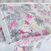 Jogo de Cama King 150 fios - Kezia Cinza - Dui Design