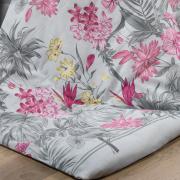 Edredom King 150 fios - Kezia Cinza - Dui Design