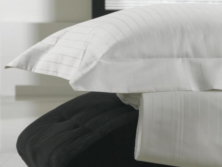 Jogo de Cama Casal Cetim de Algodo 1000 fios - Khalifa Branco - Dui Design