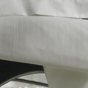 Jogo de Cama Casal Cetim de Algodo 1000 fios - Khalifa Branco - Dui Design