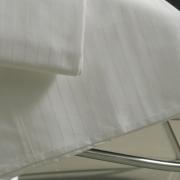 Jogo de Cama Casal Cetim de Algodo 1000 fios - Khalifa Branco - Dui Design