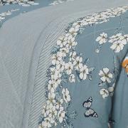 Enxoval Solteiro com Cobre-leito 5 peas 150 fios - Kimy Jeans - Dui Design