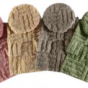 Kit de Banheiro Algodo 3 peas - Carcia Geometria - Corttex