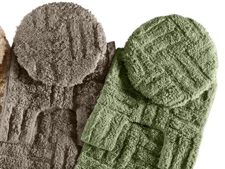 Kit de Banheiro Algodo 3 peas - Carcia Geometria - Corttex