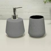 Kit para Bancada de Banheiro em Cerâmica 2 Peças - Bristol - Dui Design