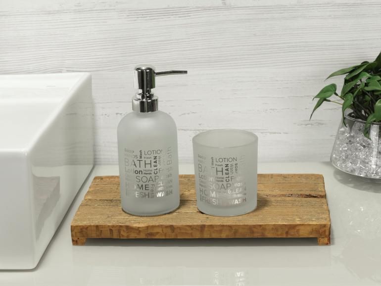 Kit para Bancada de Banheiro em Vidro 2 Peças - New York - Dui Design