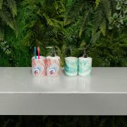 Kit para Bancada de Banheiro em Dolomite 2 Peas - Wave - Dui Design