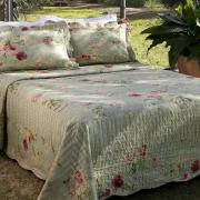 Kit: 1 Cobre-leito Casal Bouti + 2 Porta-travesseiros - Le Mans - Corttex