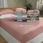 Lenol Casal com elstico Avulso Percal 200 fios 100% Algodo - Vita Cores - Dui Design