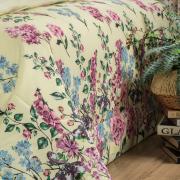 Jogo de Cama Queen Percal 200 fios - Leny Marfim - Dui Design