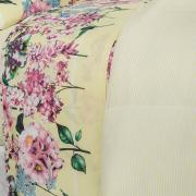 Jogo de Cama Queen Percal 200 fios - Leny Marfim - Dui Design