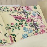 Jogo de Cama Queen Percal 200 fios - Leny Marfim - Dui Design