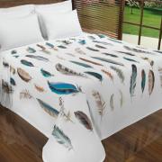 Cobertor Avulso King Flanelado com Estampa Digital - Leveza - Dui Design