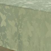 Toalha de Mesa Fcil de Limpar Quadrada 4 Lugares 160x160cm - Liberty Verde Claro - Dui Design
