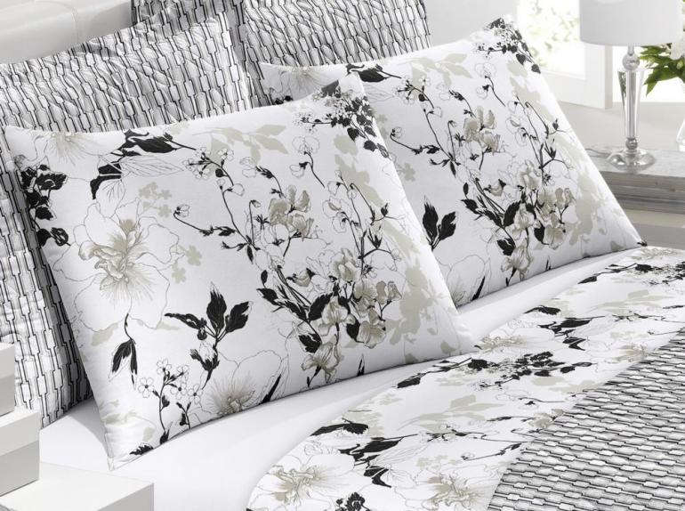 Jogo de Cama Queen Percal 180 fios 100% Algodo - Lilou - Santista