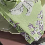 Jogo Americano 4 Lugares (4 peas) com Barra Aplicada 35x50cm - Lily Lils - Dui Design